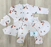 Pack naissance Zuraf 5 pcs coton bio